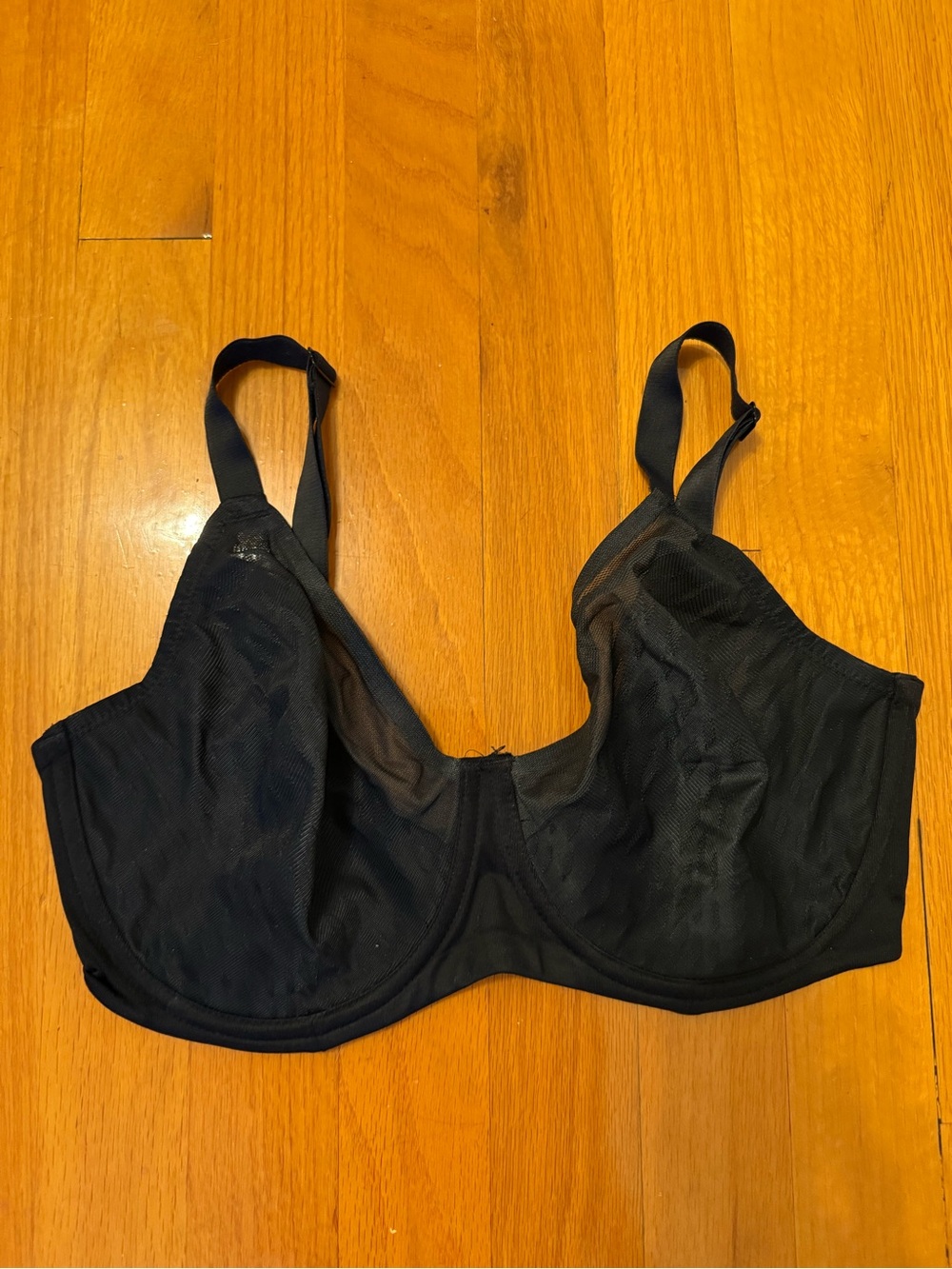 Wacoal Black Sheer Underwire Bra